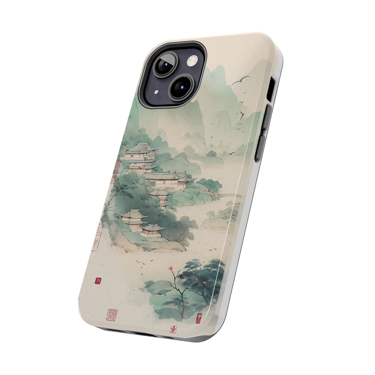 Mountain Village iPhone Case