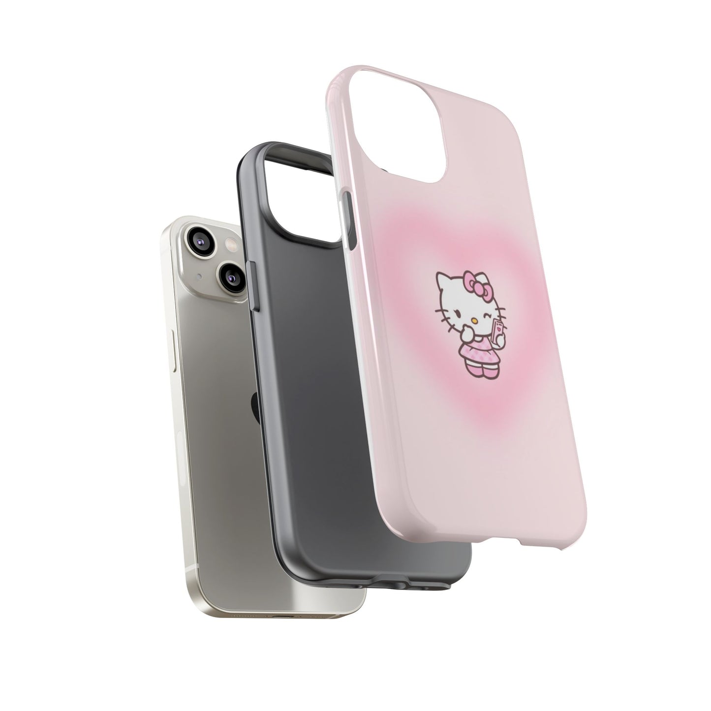 Hello Kitty Heart Aura Phone Case