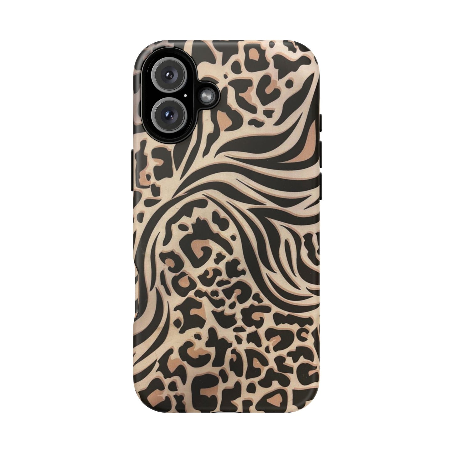 Cheetah Zebra iPhone Case