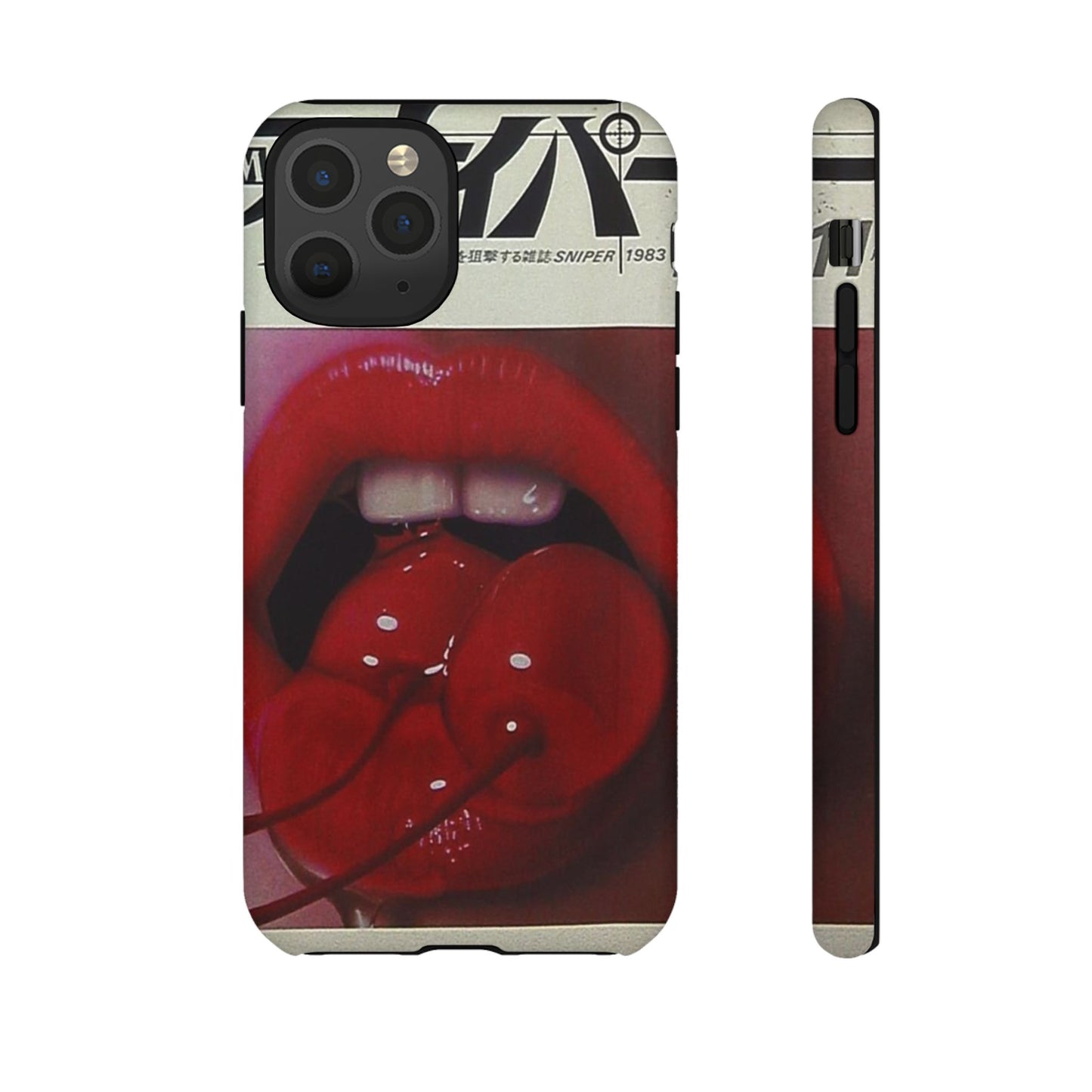 Cherry Lips iPhone Case