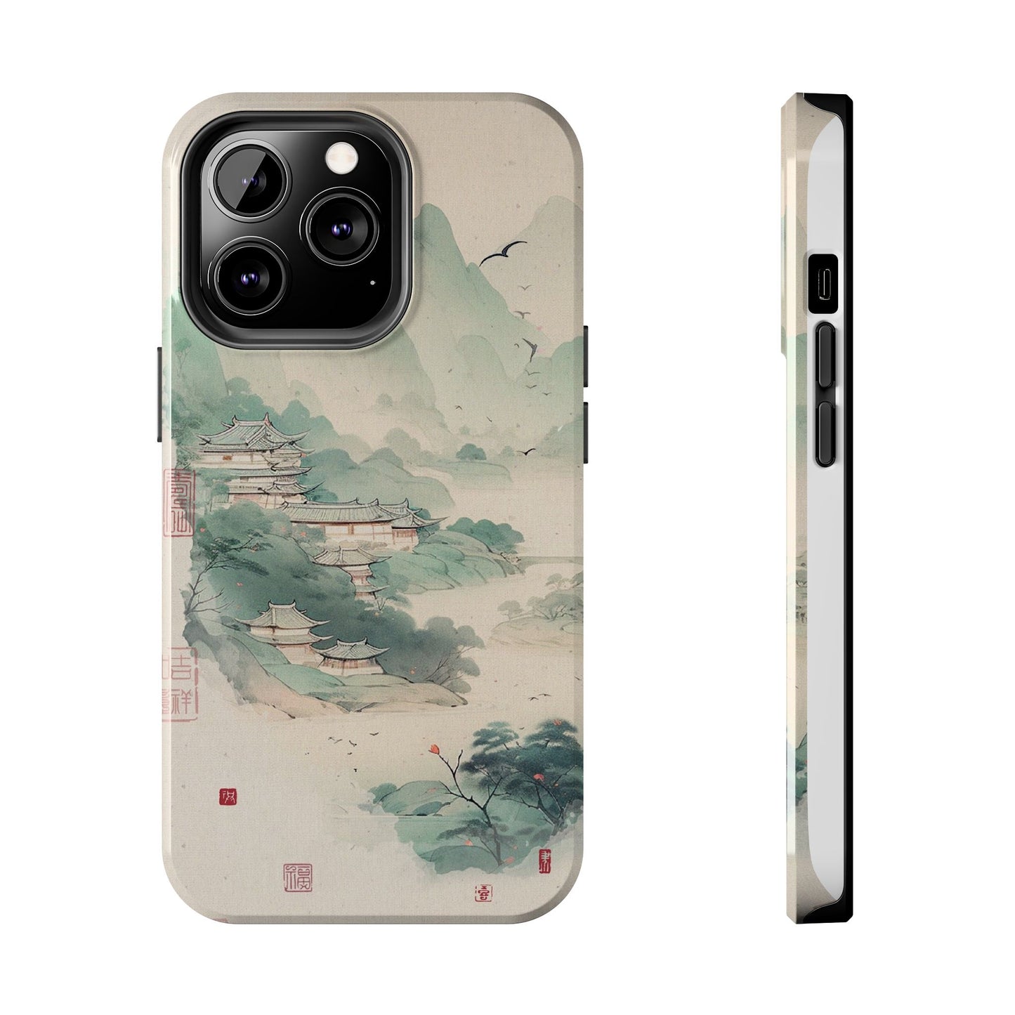 Mountain Village iPhone Case