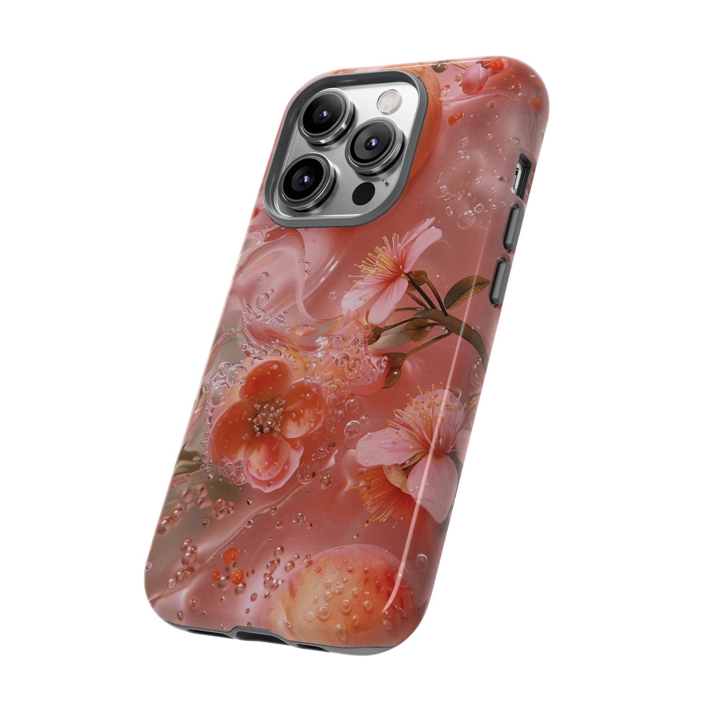 Peach Lily  iPhone Case