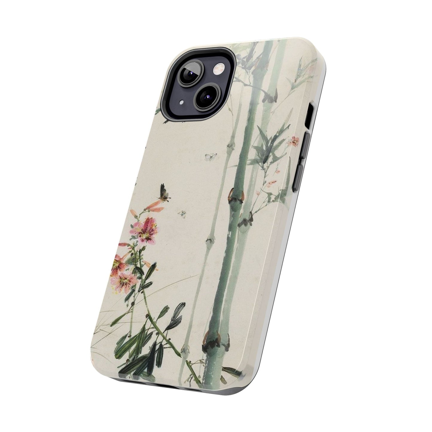 Bamboo Painting iPhone Case