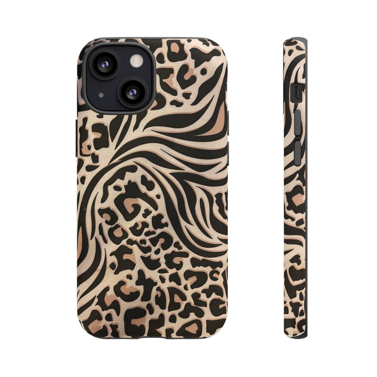 Cheetah Zebra iPhone Case