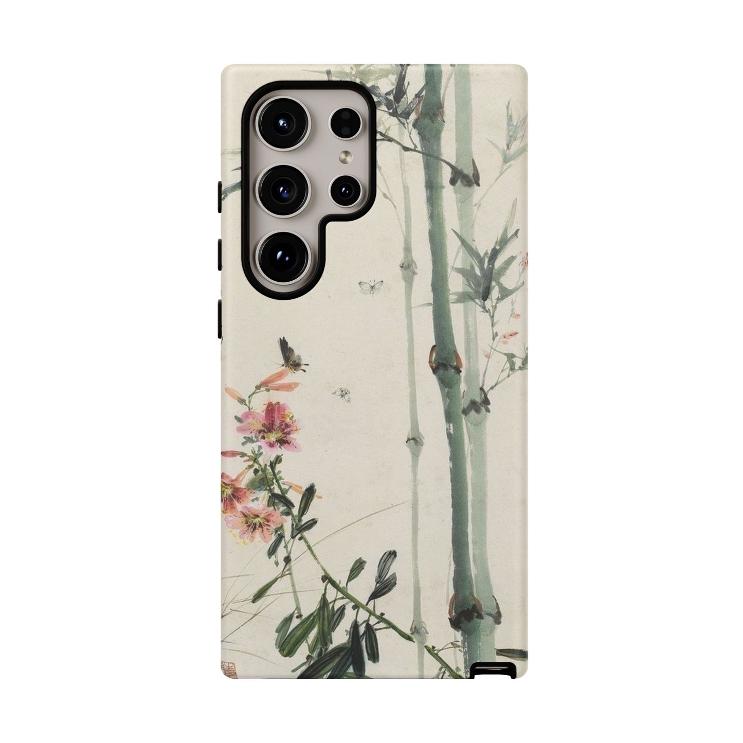 Bamboo Painting iPhone Case