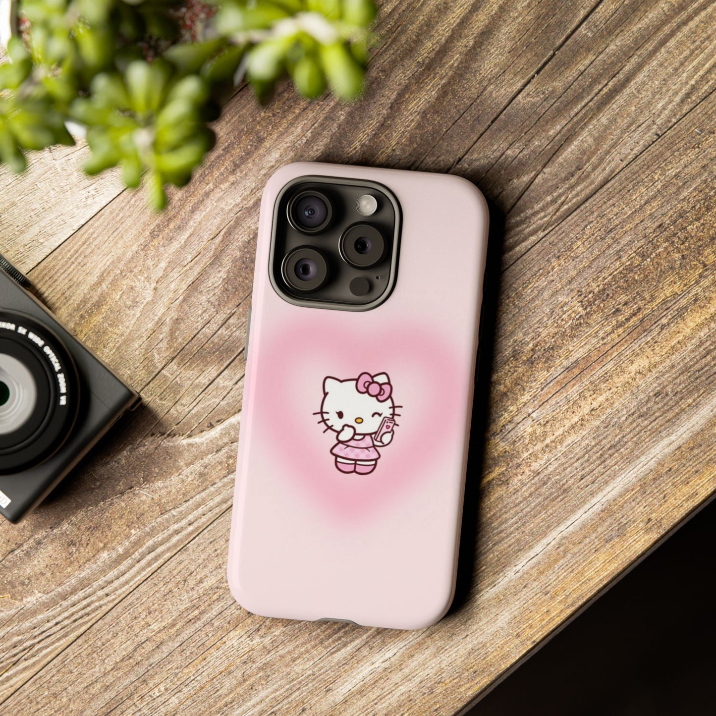 Hello Kitty Heart Aura Phone Case