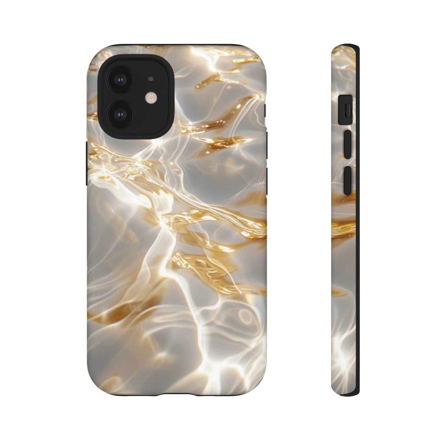 Golden Wave iPhone Case