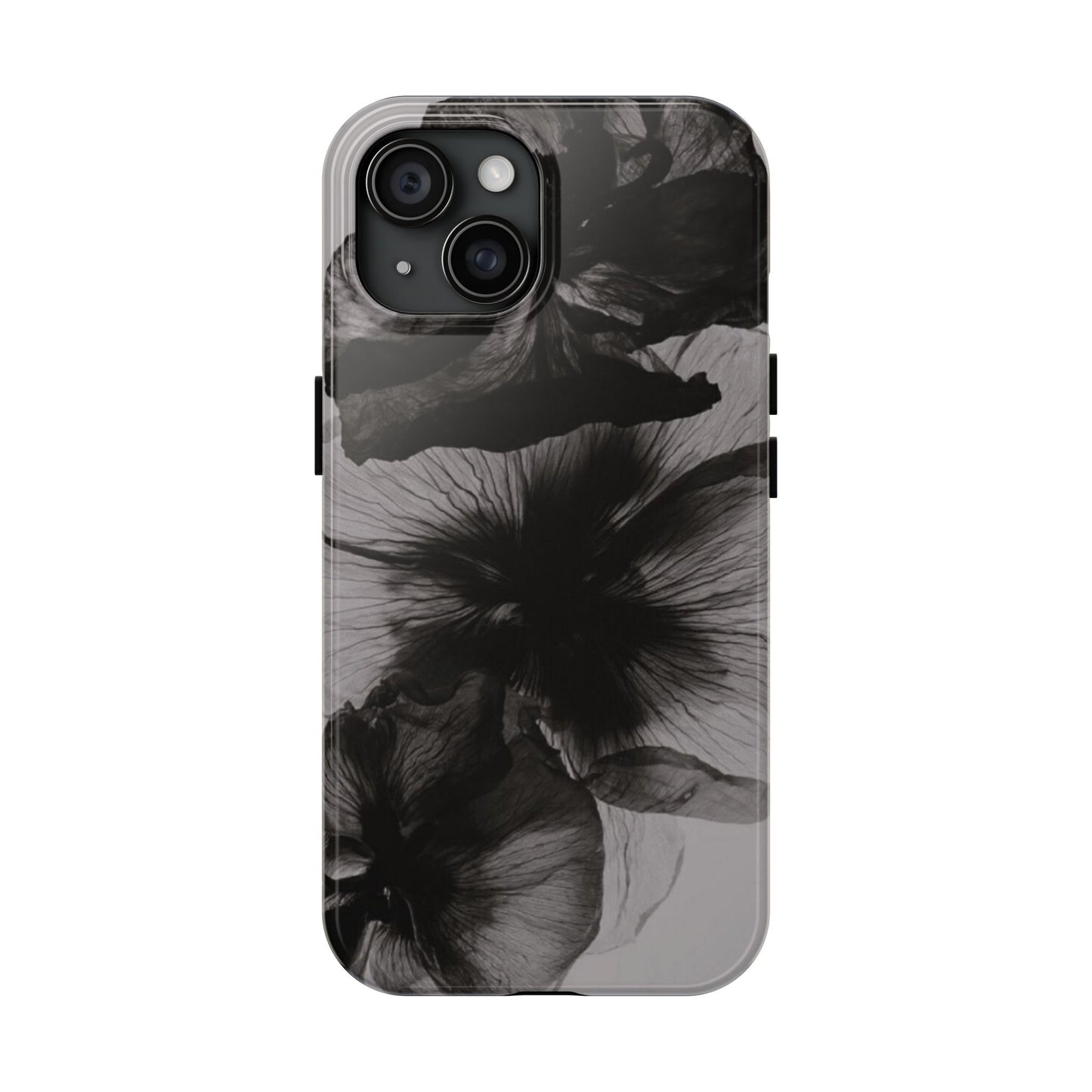 Black & White Floral iPhone Case