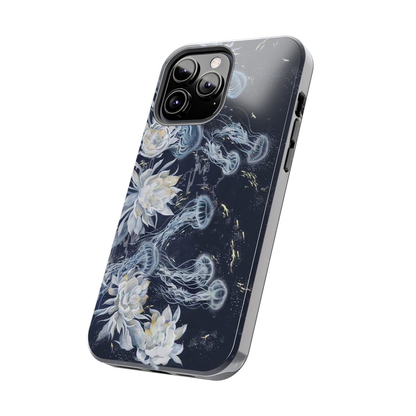 Jellyfish &Lily iPhone Case