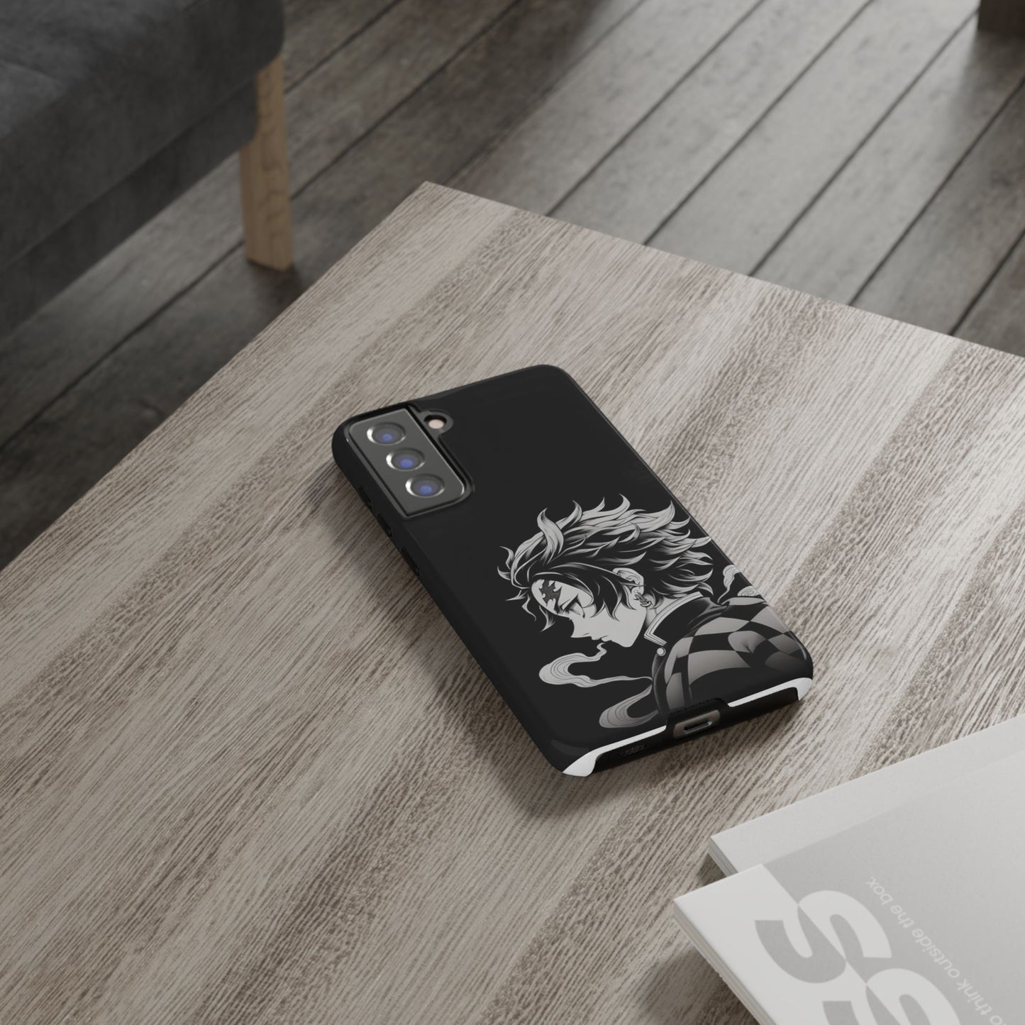 Black Kamado Tanjiro Phone Case