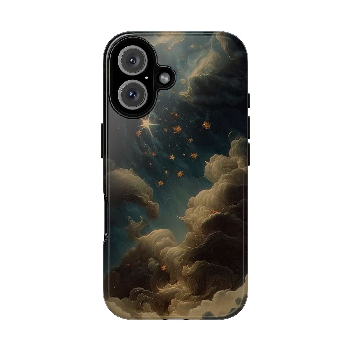 Cloudy Stars iPhone Case