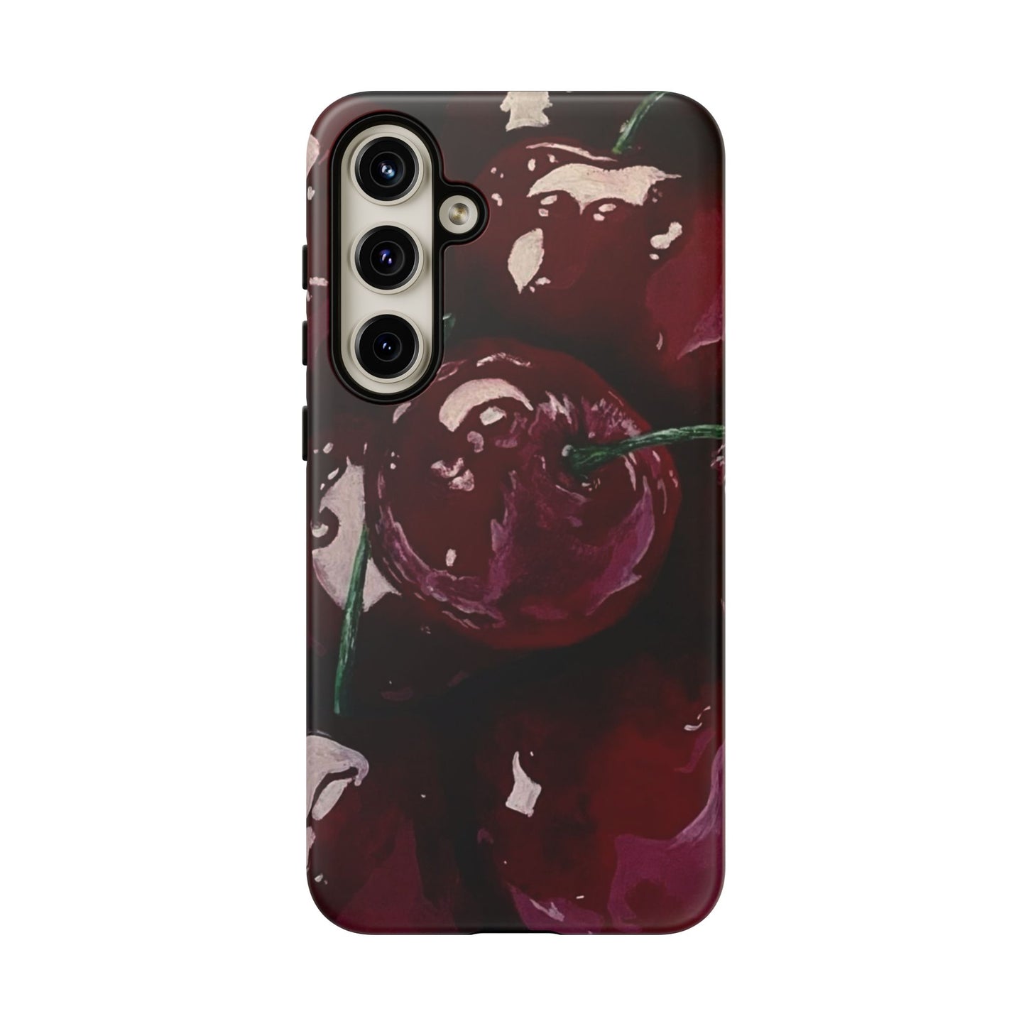 Cherry Painting iPhone Case