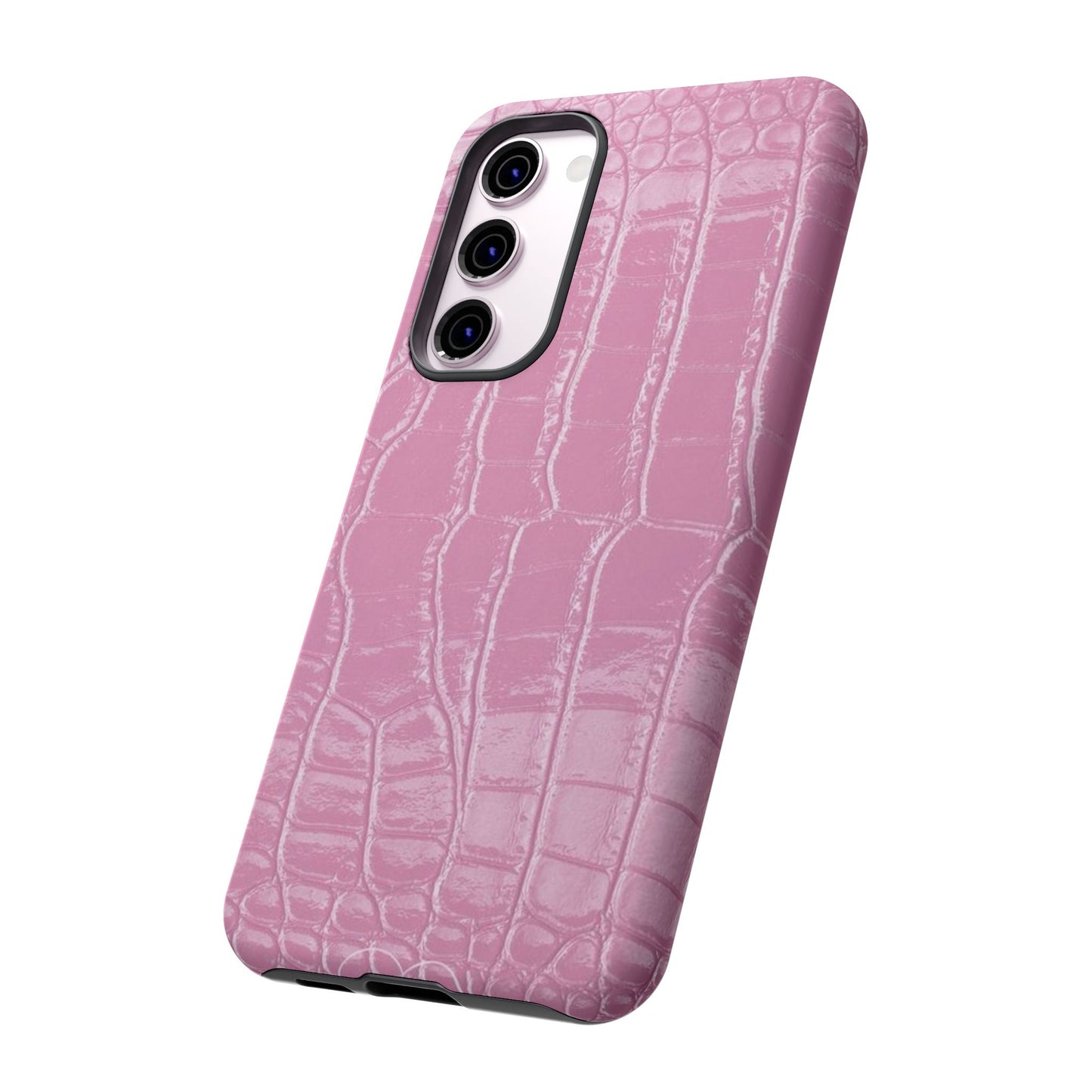 Pink Leather iPhone Case