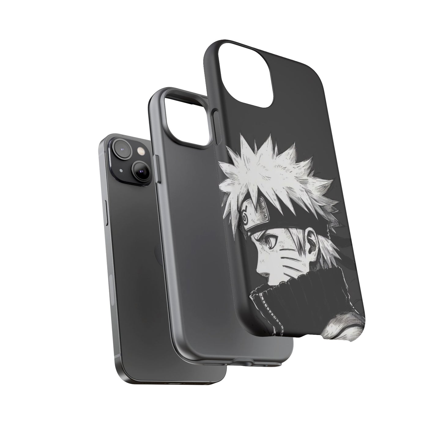 Black Naruto Clipart Phone Case