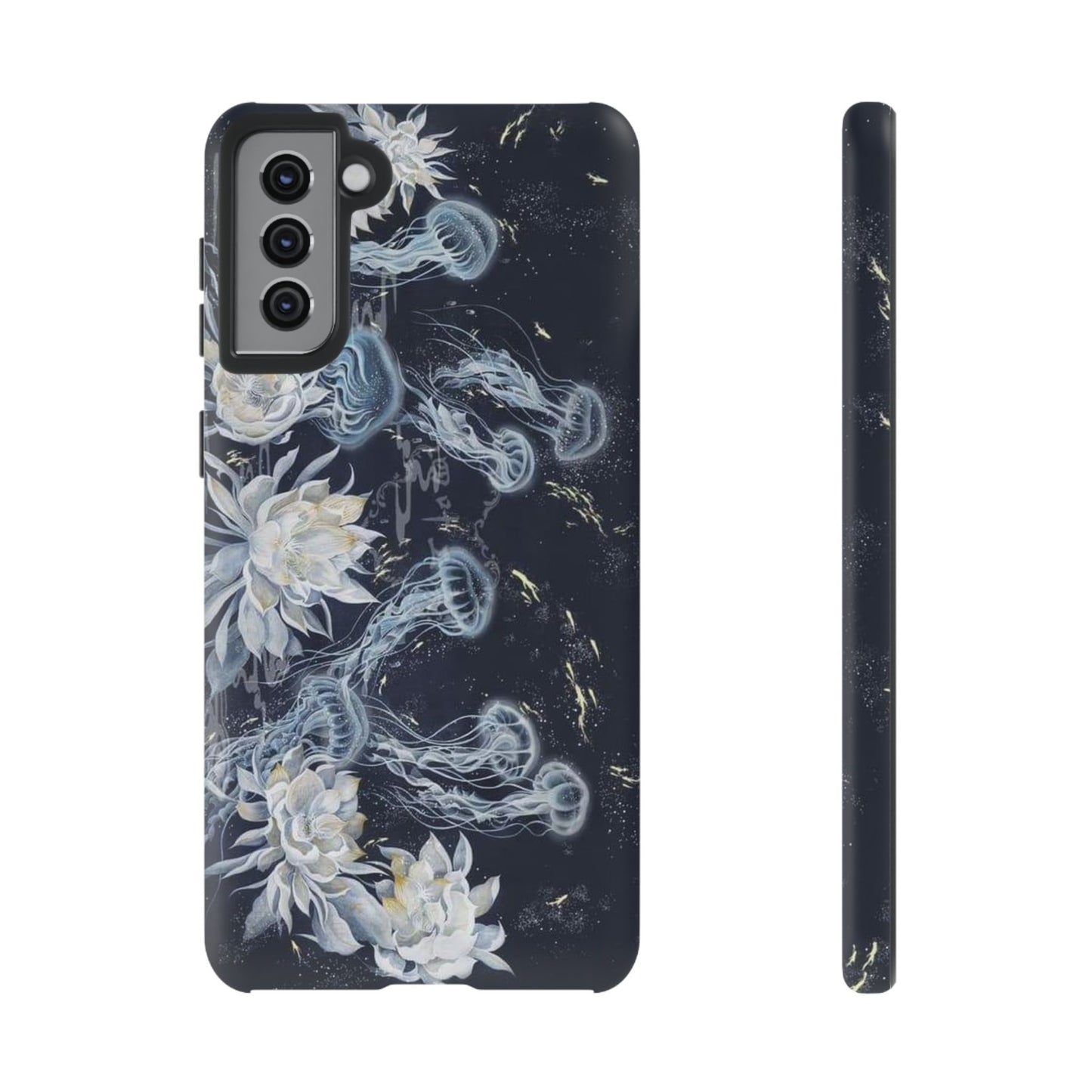 Jellyfish & Lily iPhone Case