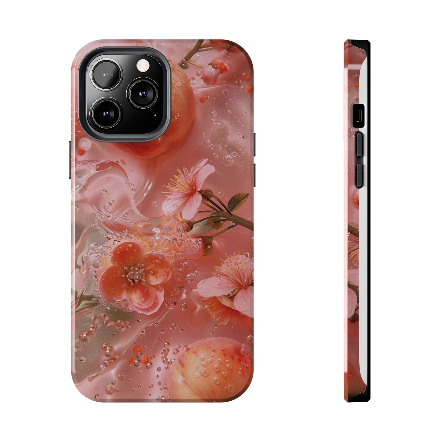 Peach Lily  iPhone Case