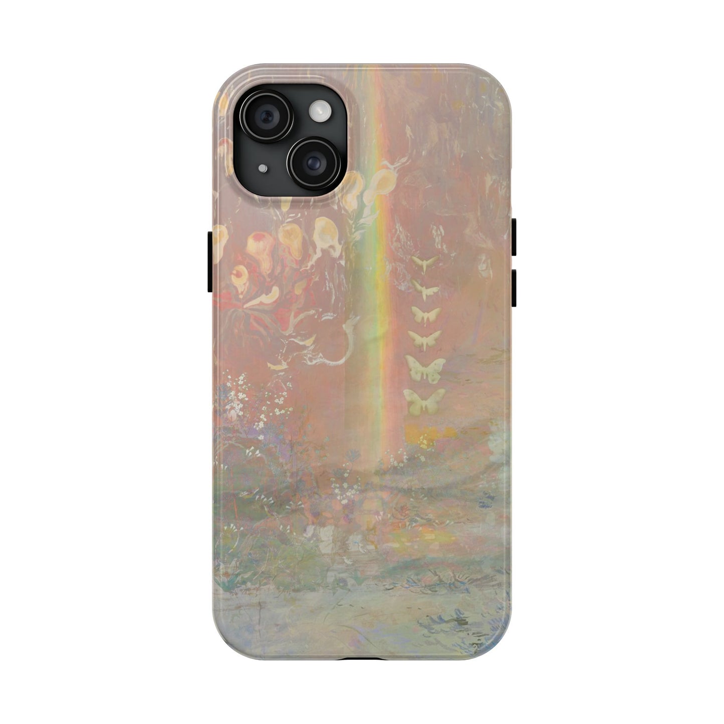 Rainbow Light Painting iPhone Case