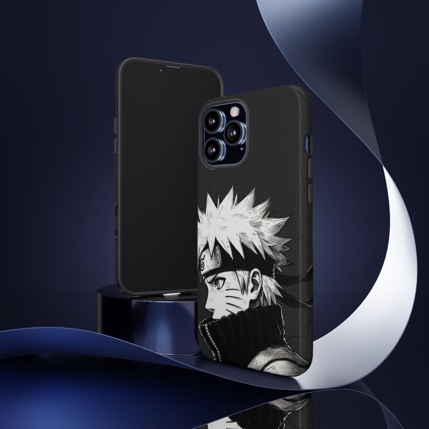 Black Naruto Clipart Phone Case