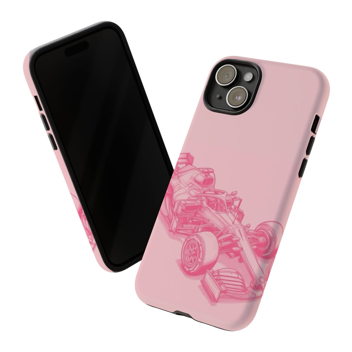 Pink Racecar iPhone Case