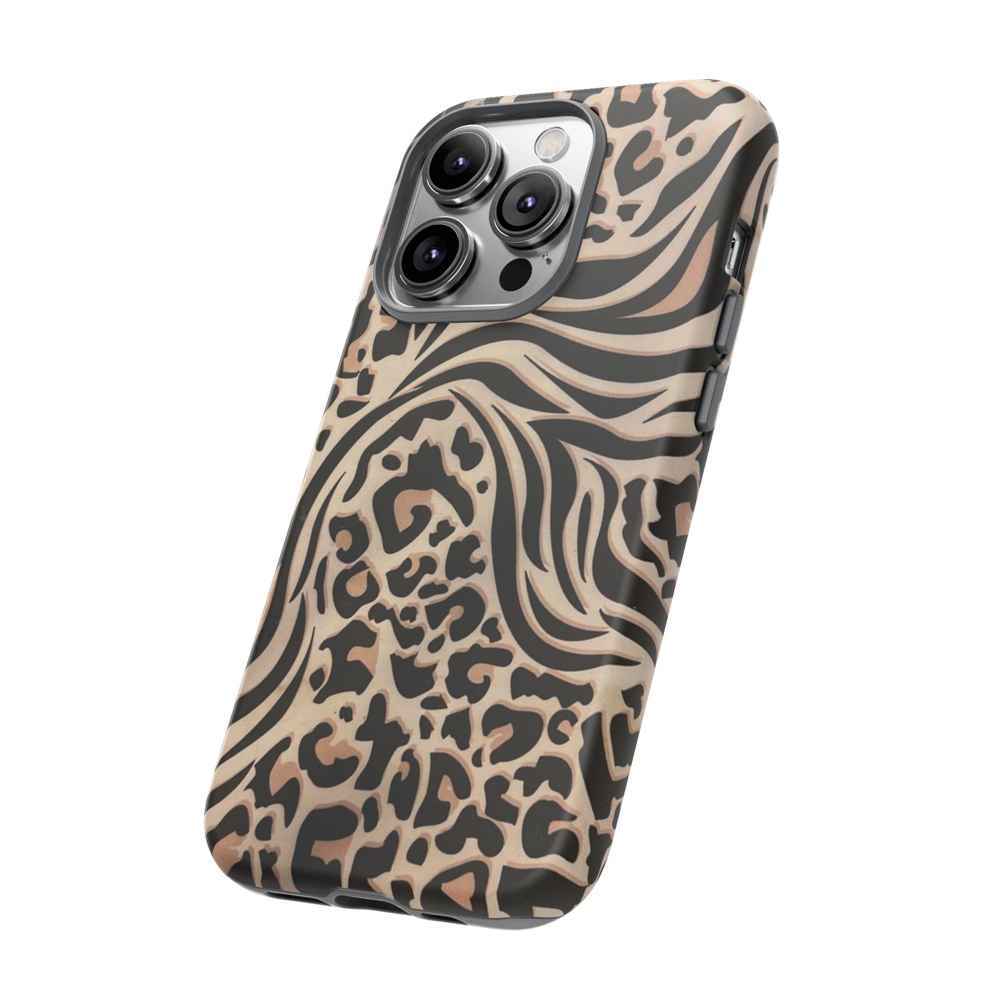 Cheetah Zebra iPhone Case