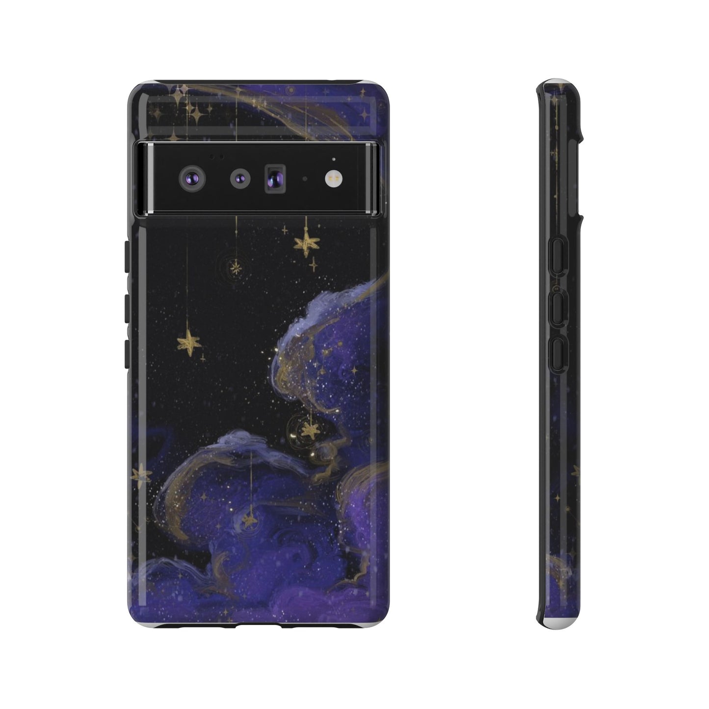 Cloudy Stars iPhone Case