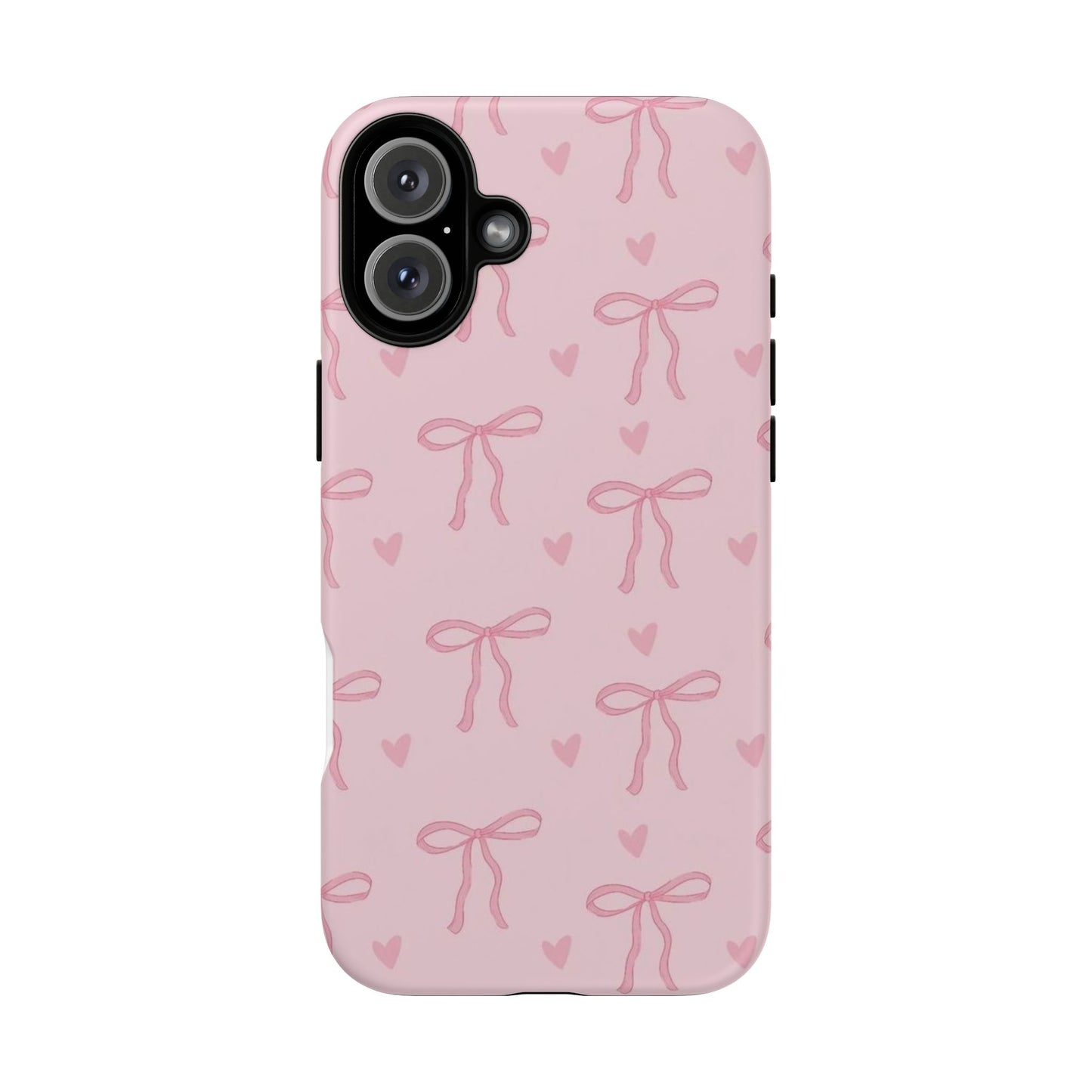 Bows and Hearts iPhone Case