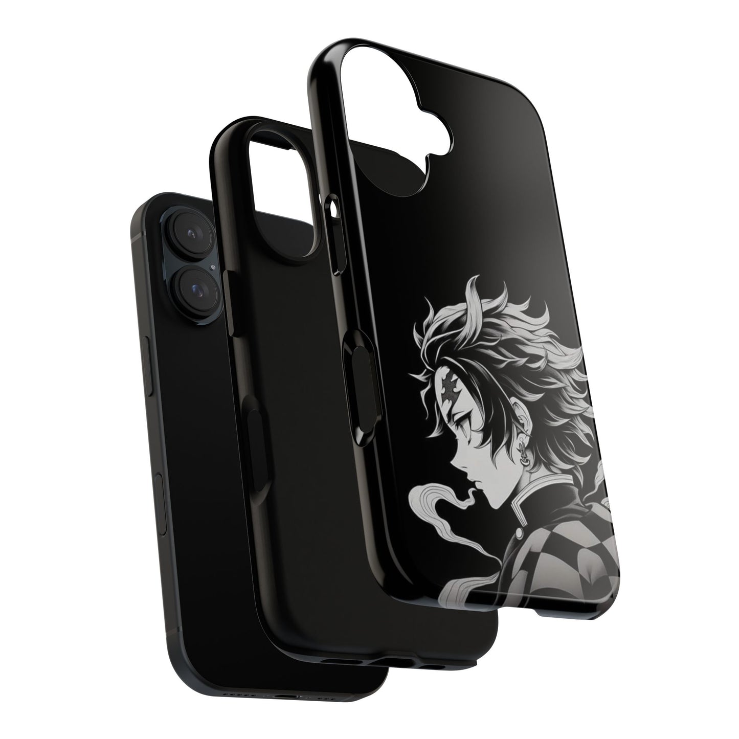 Black Kamado Tanjiro Phone Case