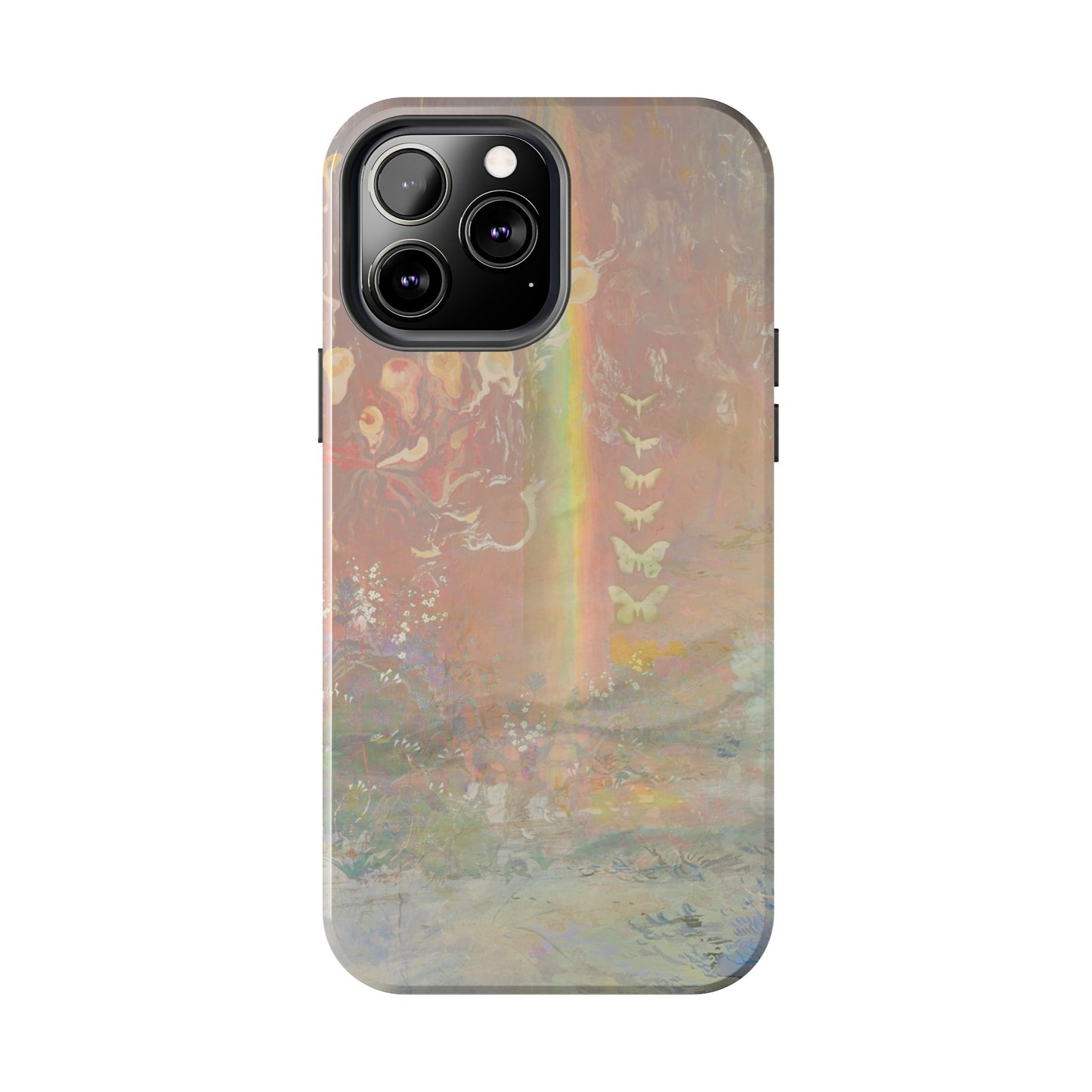 Rainbow Light Painting iPhone Case