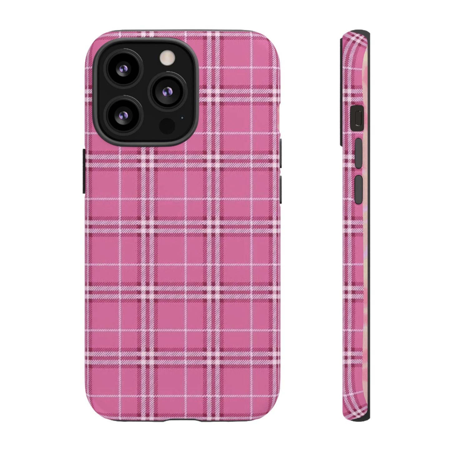 Pink Flannel iPhone Case