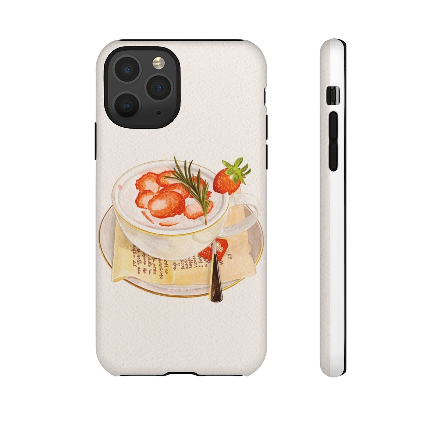 Strawberry Cream iPhone Case