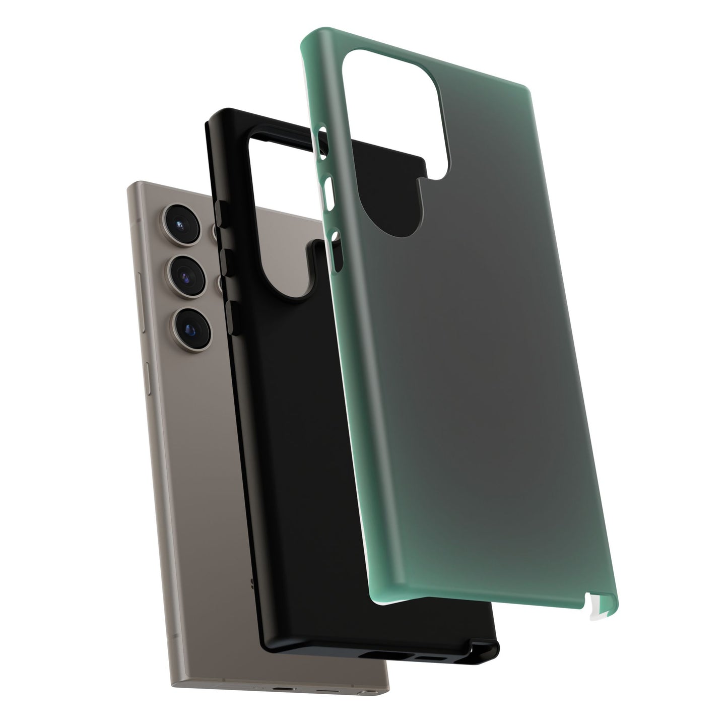 Midnight Green Aura Phone Case