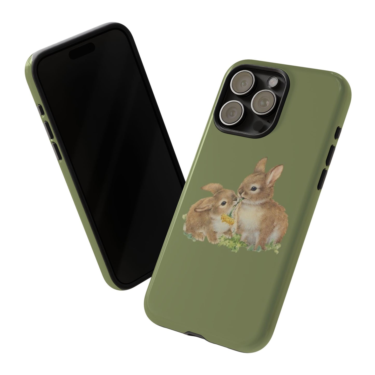 Olive Bunnies Phone Cases