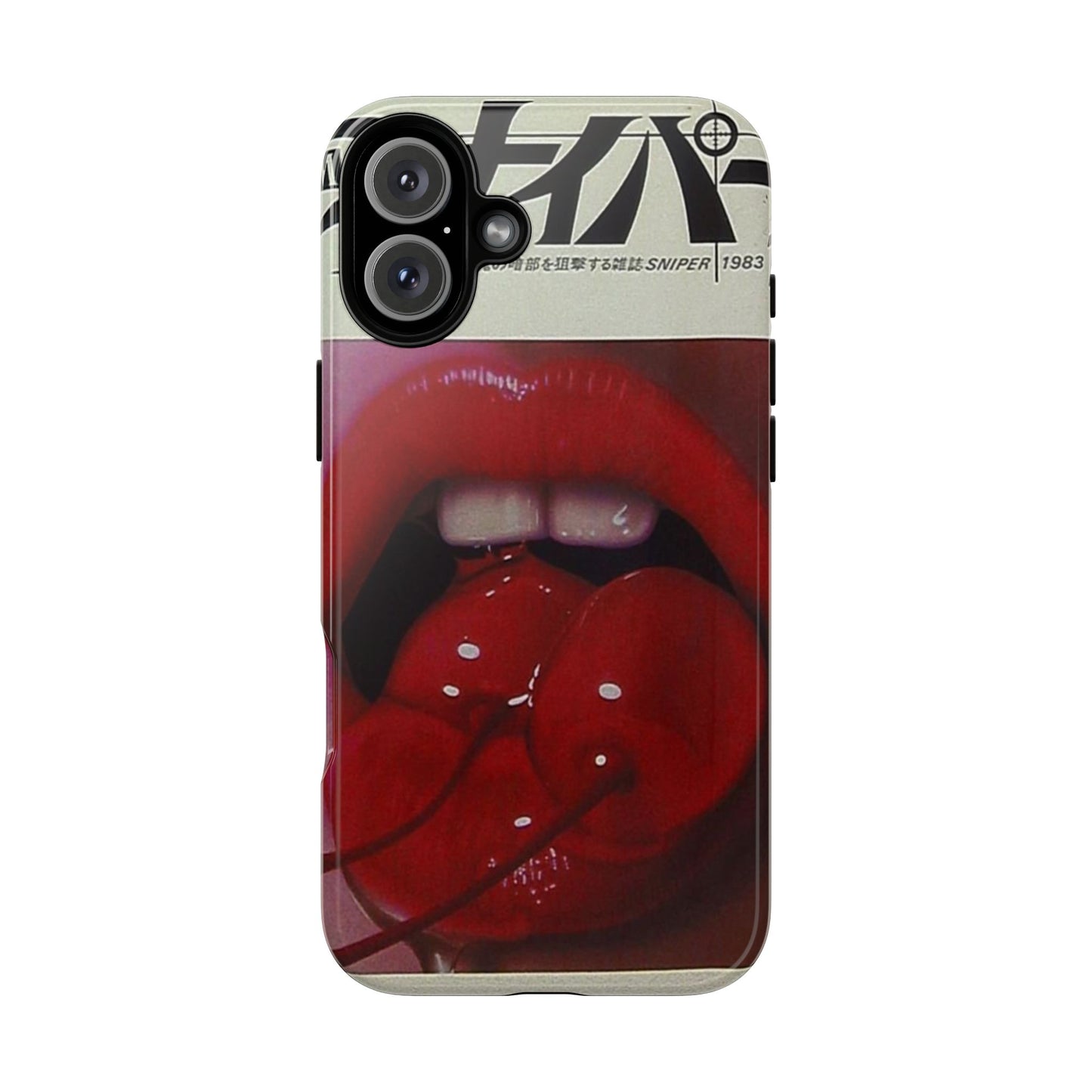 Cherry Lips iPhone Case