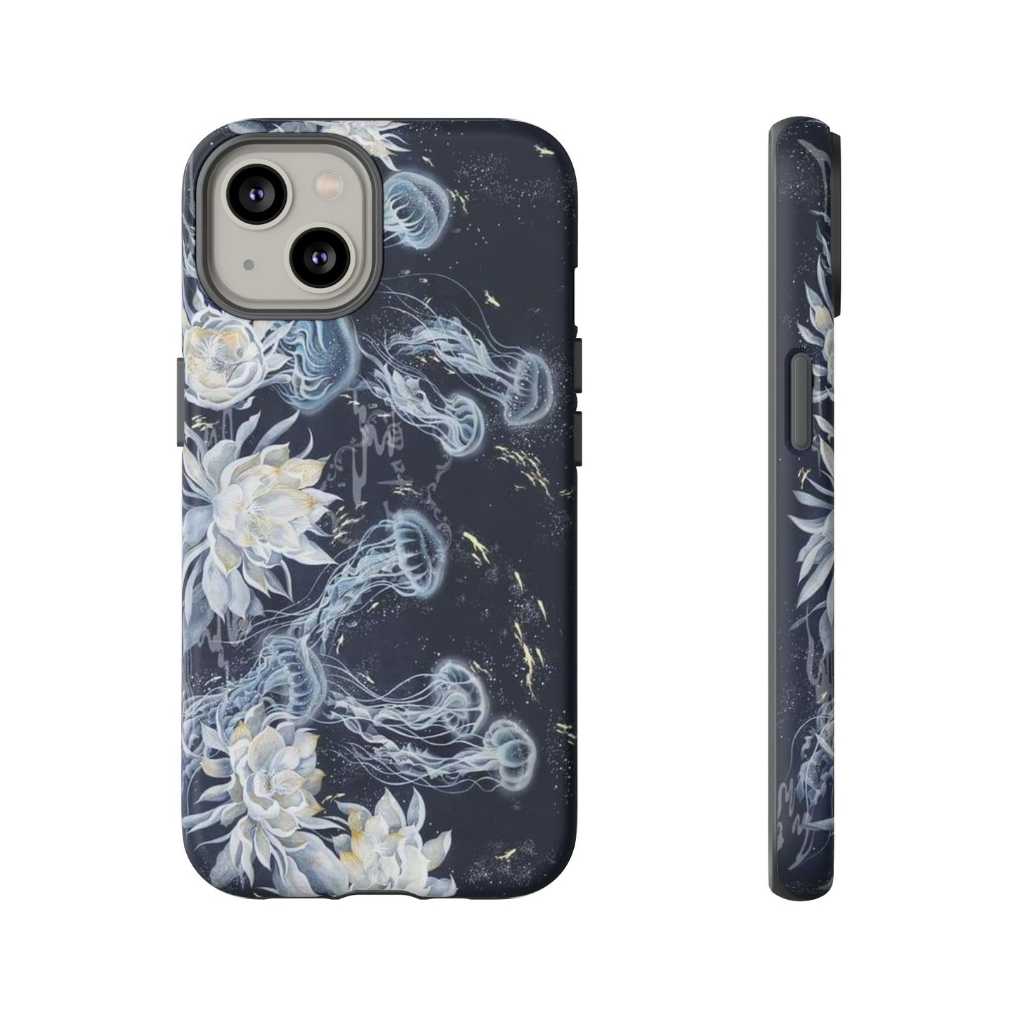 Jellyfish & Lily iPhone Case