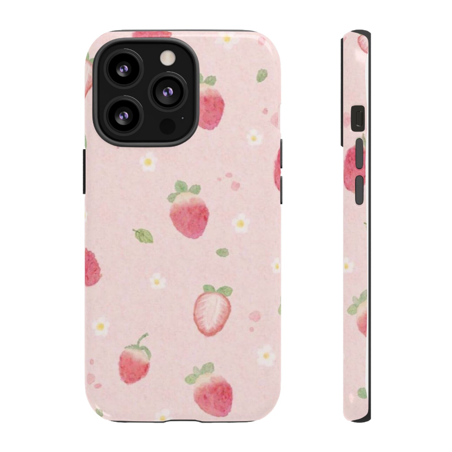 Strawberry Daisy iPhone Case