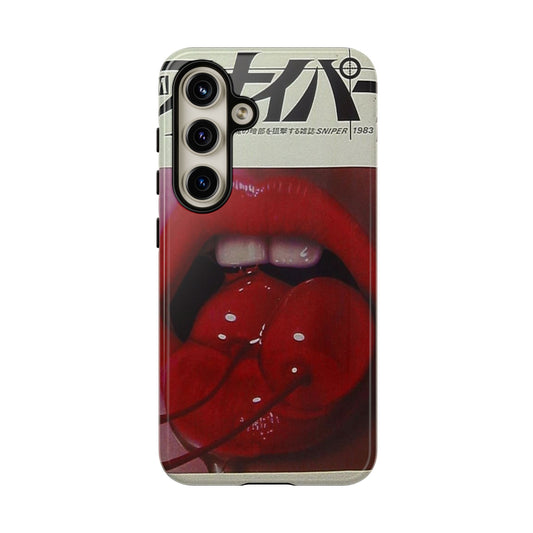 Cherry Lips iPhone Case