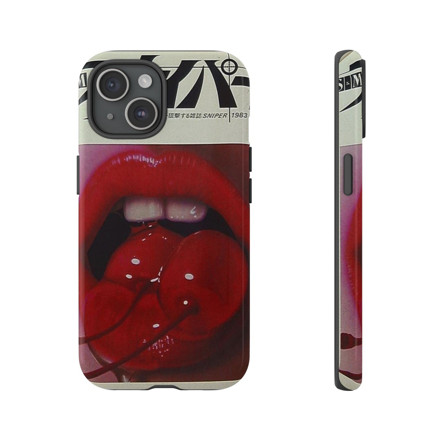 Cherry Lips iPhone Case