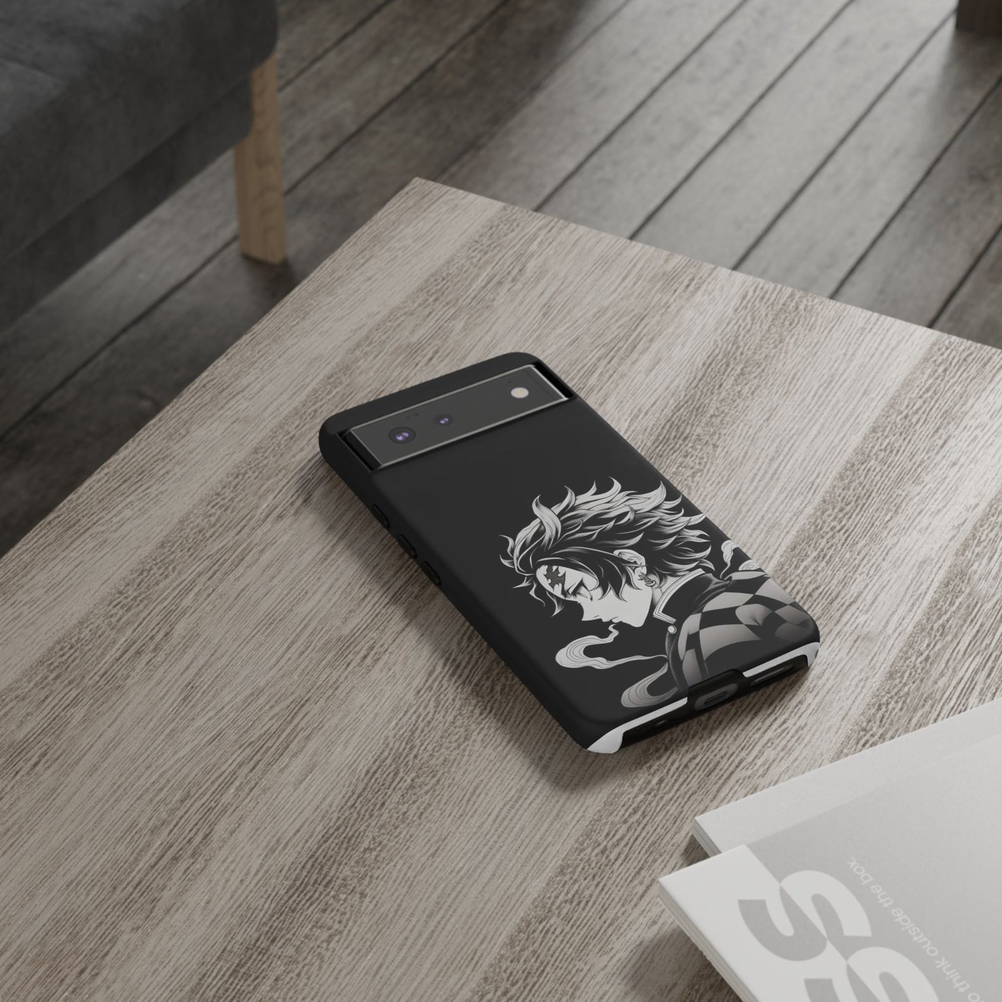 Black Kamado Tanjiro Phone Case