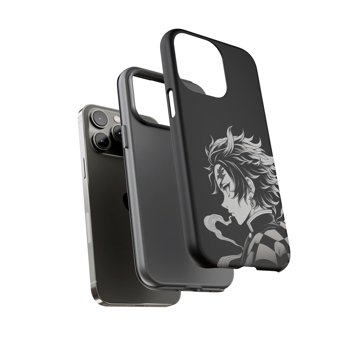 Black Kamado Tanjiro Phone Case