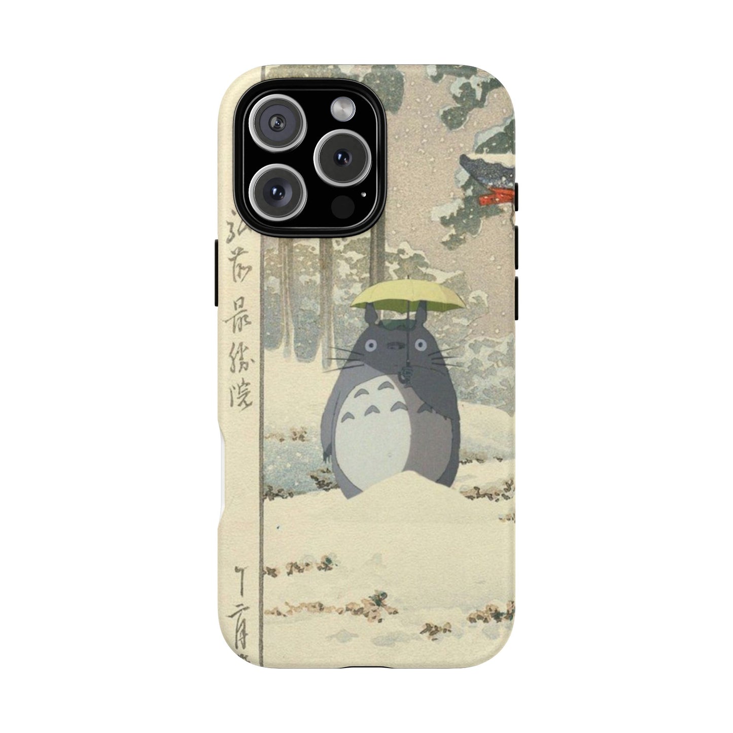 Totoro Snow iPhone Case