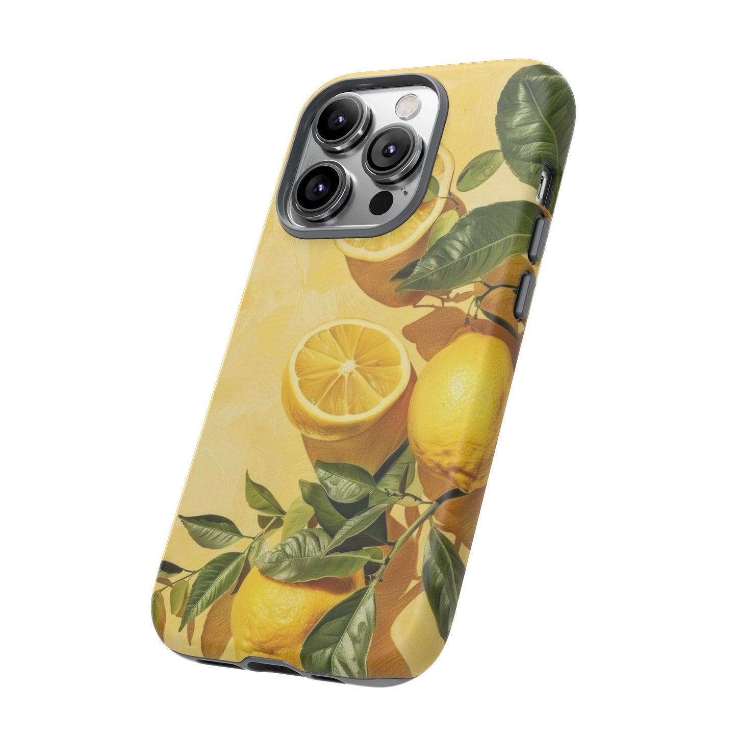 Lemon Wall iPhone Case