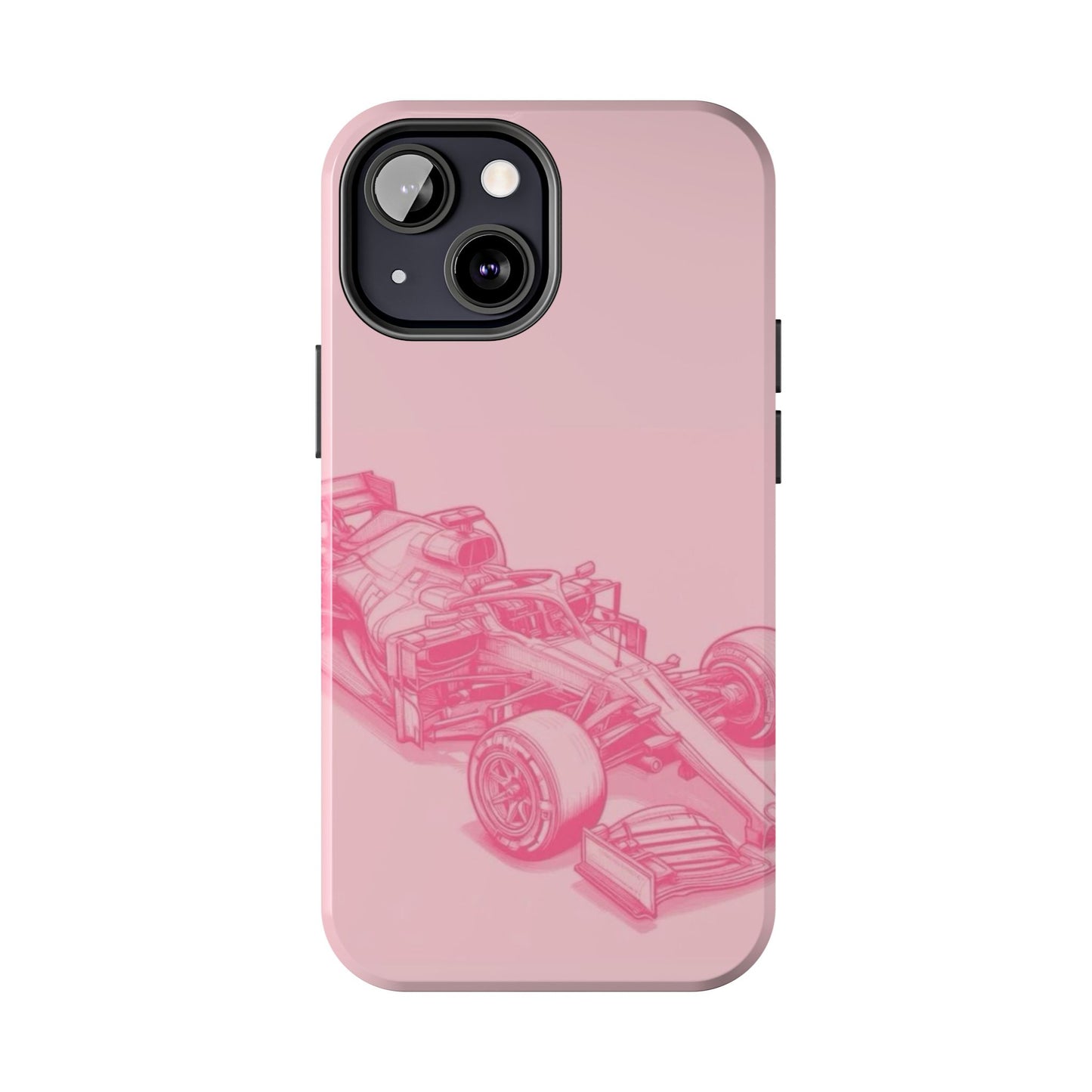 Pink Racecar iPhone Case