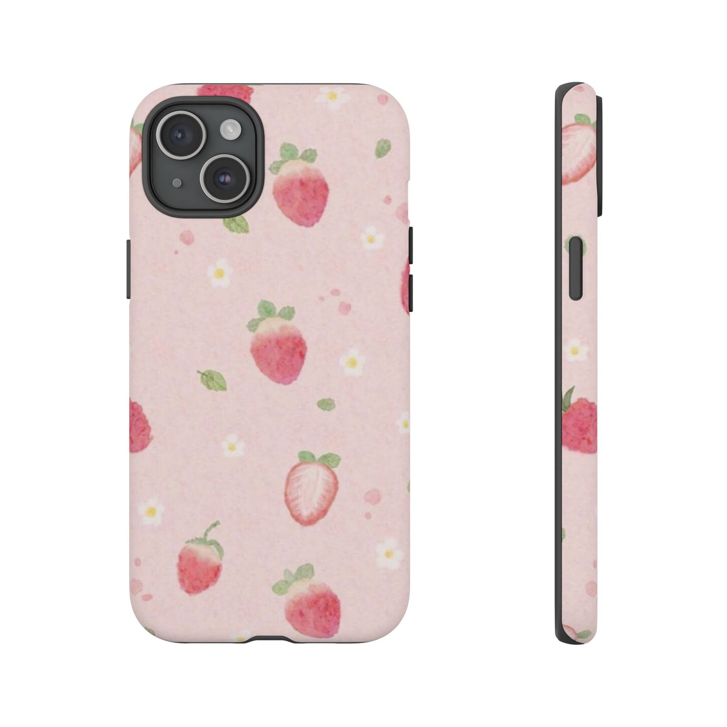 Strawberry Daisy iPhone Case