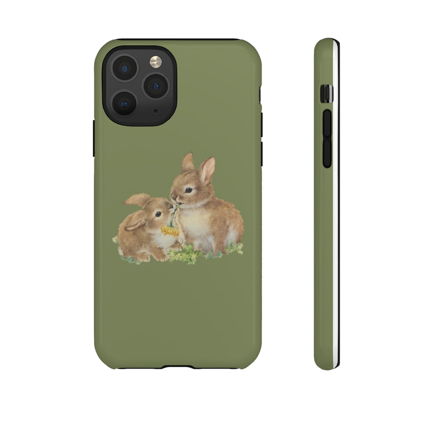 Olive Bunnies Phone Cases