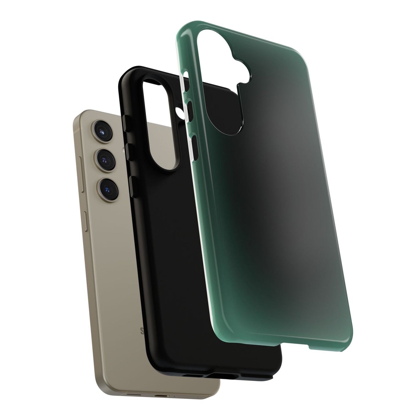 Midnight Green Aura Phone Case