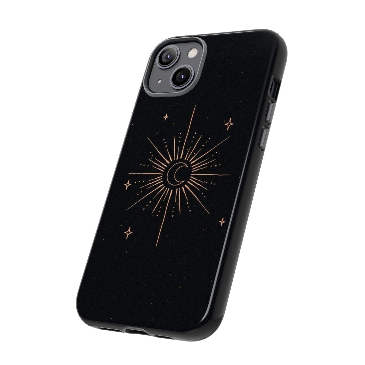 Golden Stars iPhone Case