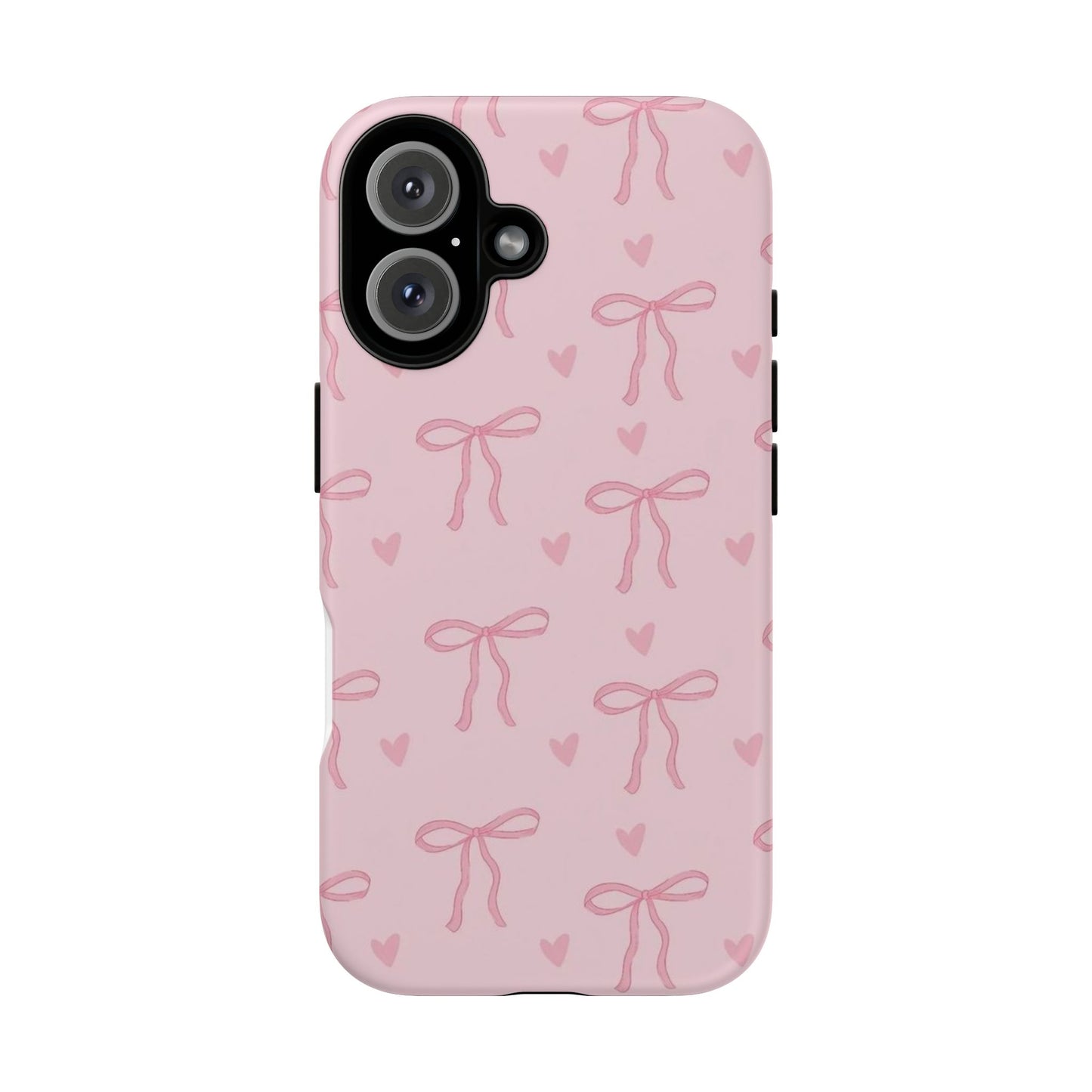 Bows and Hearts iPhone Case