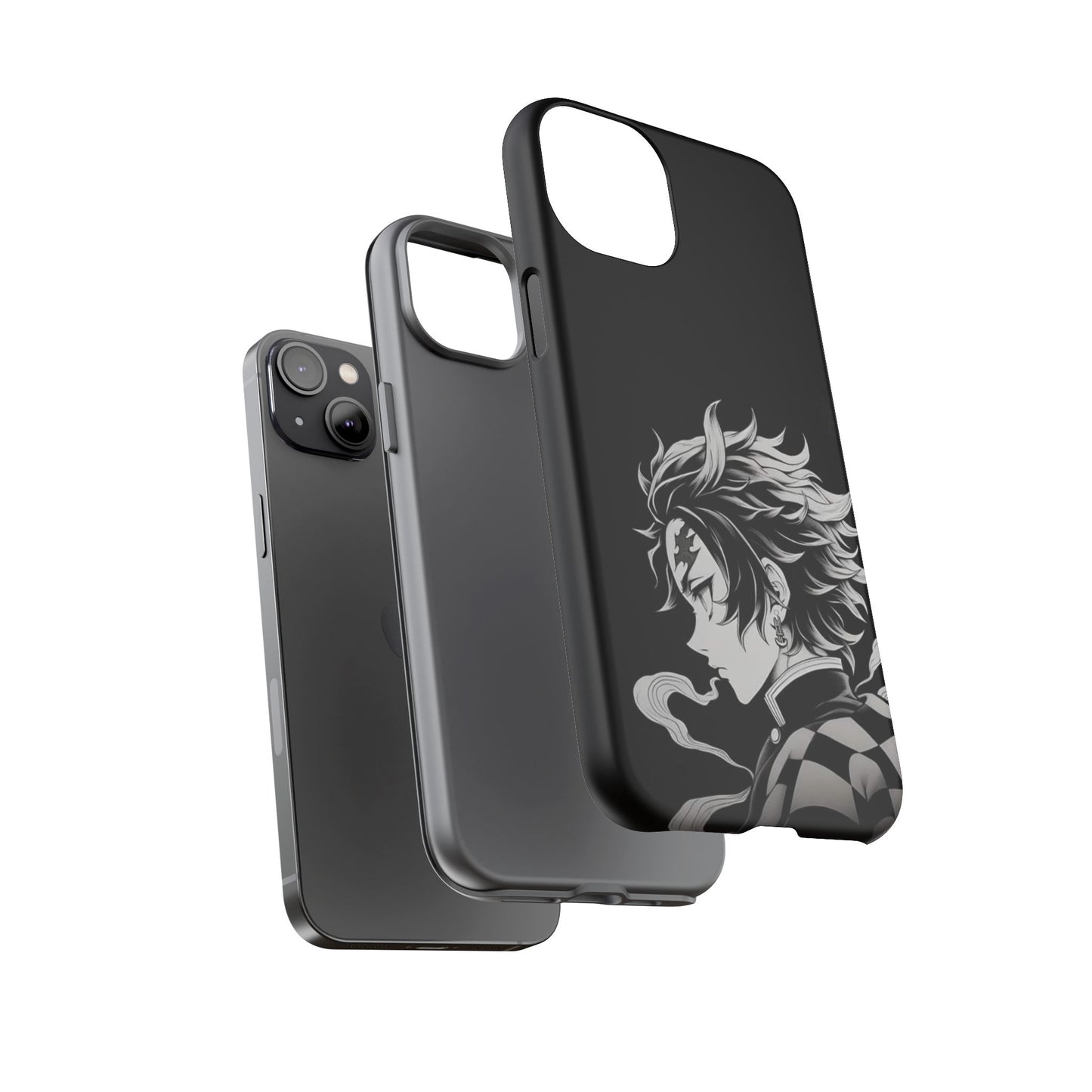 Black Kamado Tanjiro Phone Case