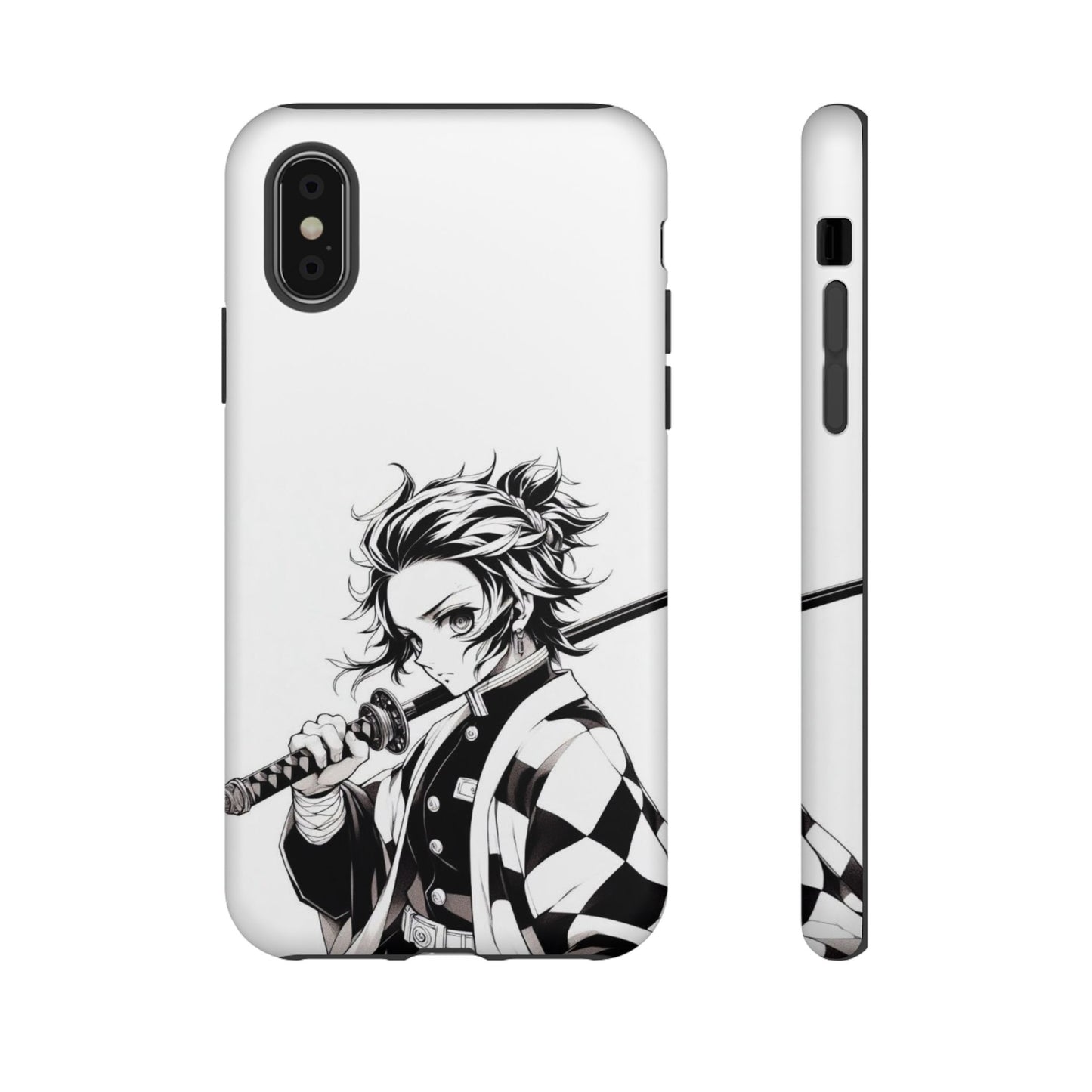 White Kamado Tanjiro Phone Case