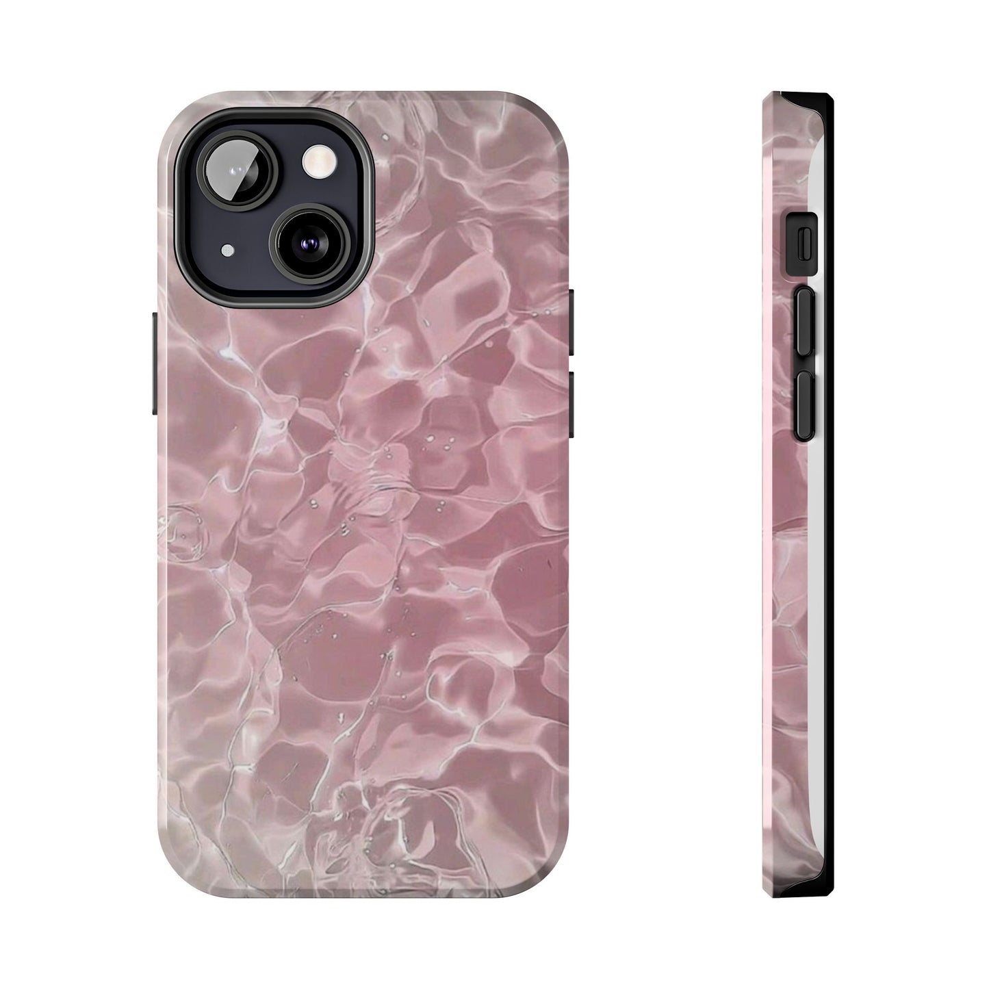 Pink Waves iPhone Case